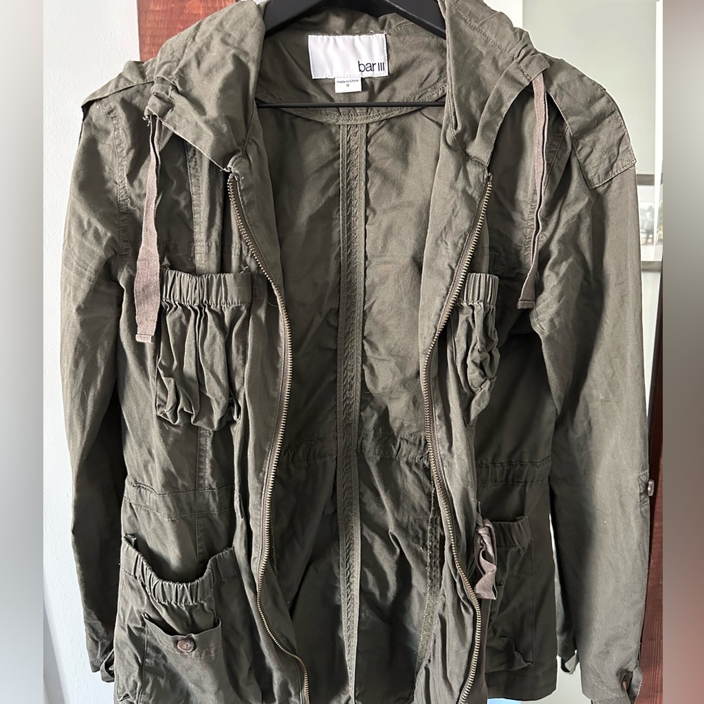 Army green jacket